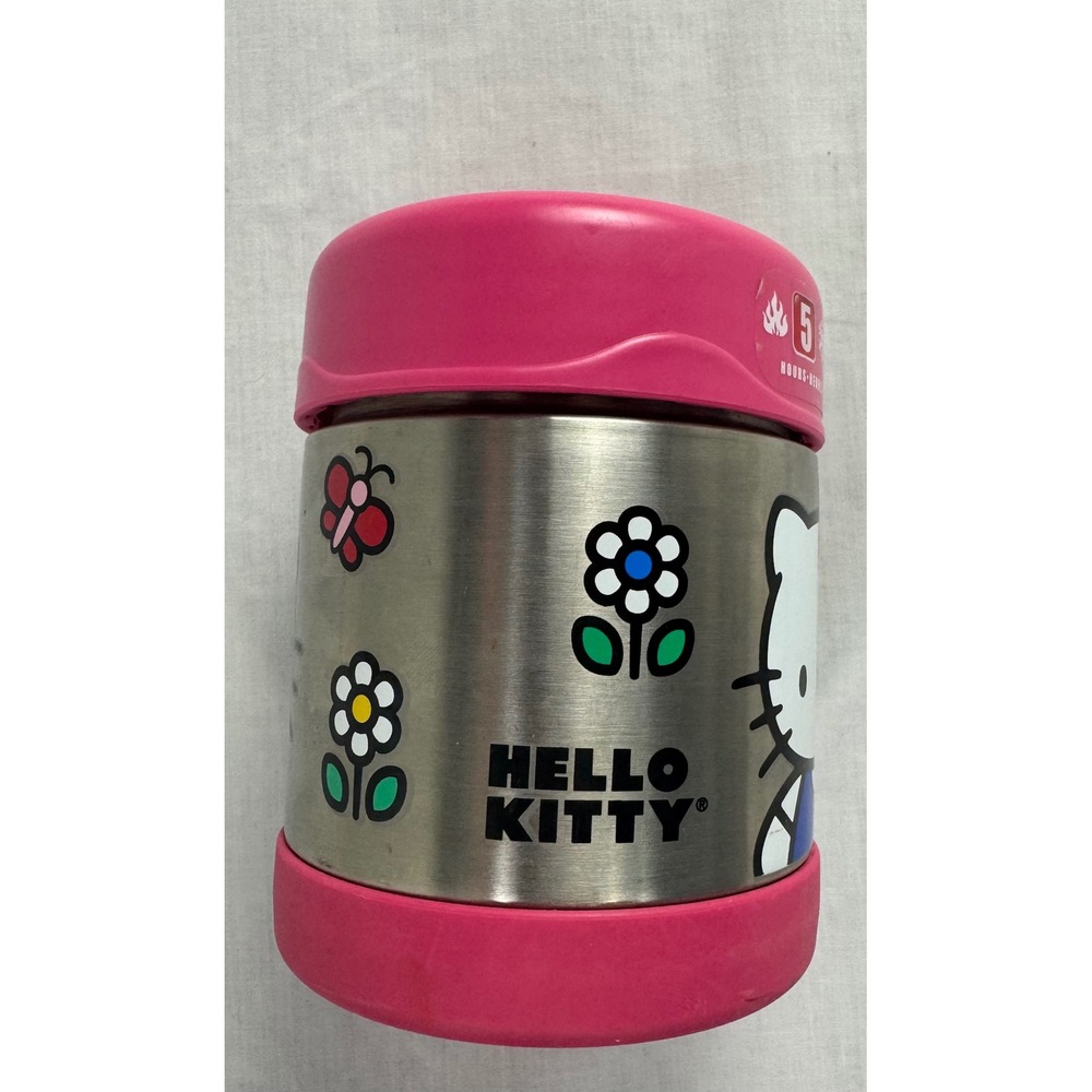 Thermos Hello Kitty FUNtainer 10oz Food Hot and Cold Container Stainless Steel - Picture 3 of 8